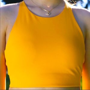 🌼 NWT: MARIGOLD Topanga Bra Girlfriend Collective